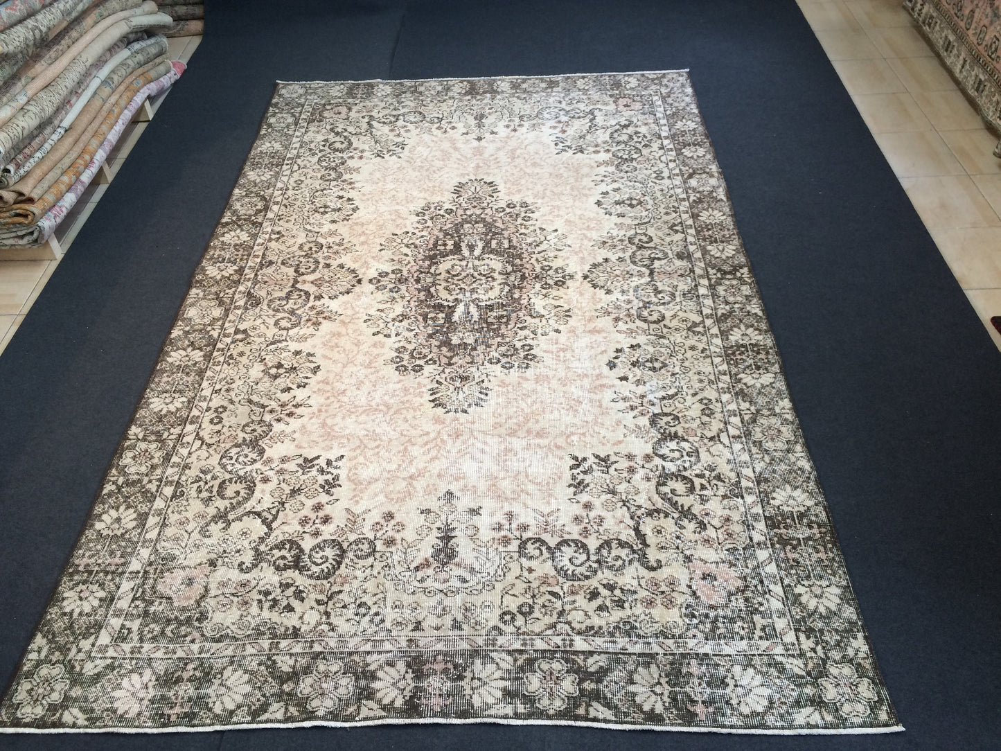 10 x 6.3 Over Sized RUG Large Area Oushak Rugs Wool Oushak Rugs Oushak Rug Hand Made Rugs Turkish Rugs