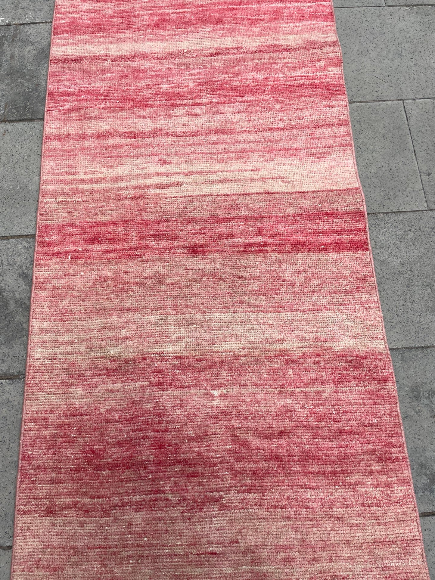 Long Vintage Runner Stairs Runner Rug 2.4 x 19 ft Handmade Runner Rug XL Oriental Runner Rug Staircase Hand Knotted Runner rug