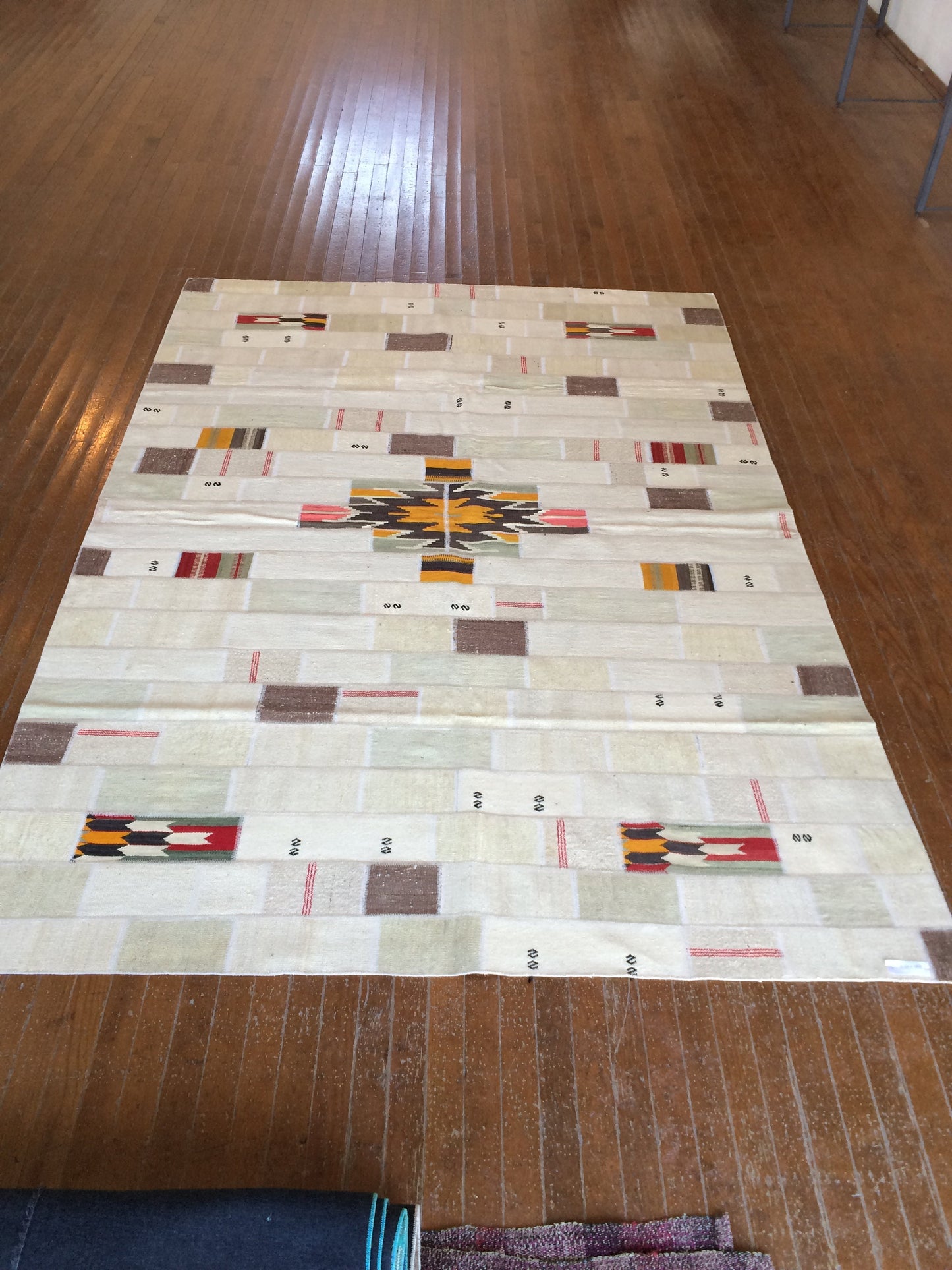 6 x 8.5 ft UNIQUE KILIM Rug PATCHWORK Rug,Bohemian Flatwoven Turkish Rug, Boho Flatweave Rug,Hand woven Rug,Weaving Rug