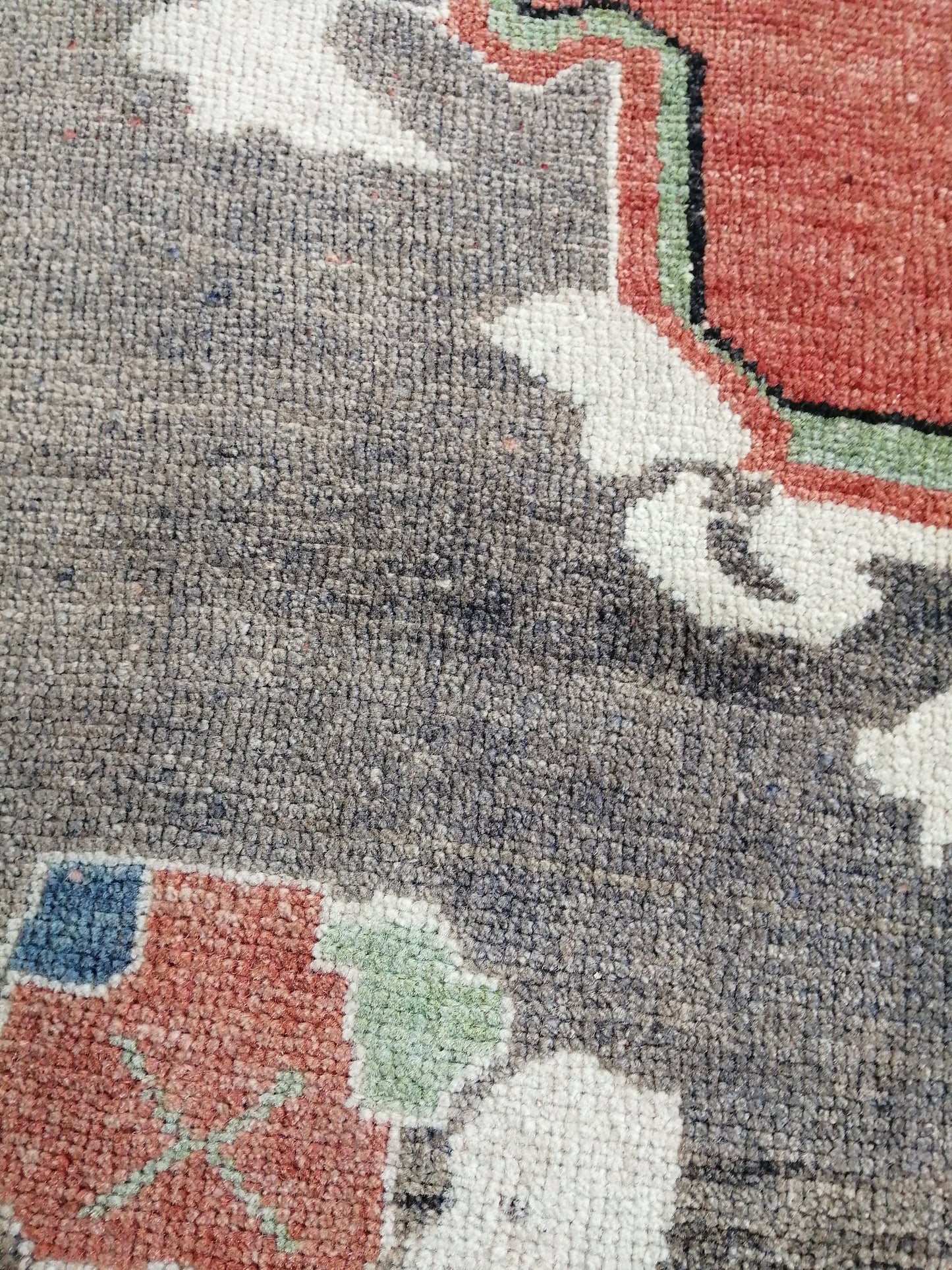 9.5 x 4.4 Oushak Rugs, Turkish Oushak Rug, Vintage Rugs, Turkish Vintage Rug large wool rug