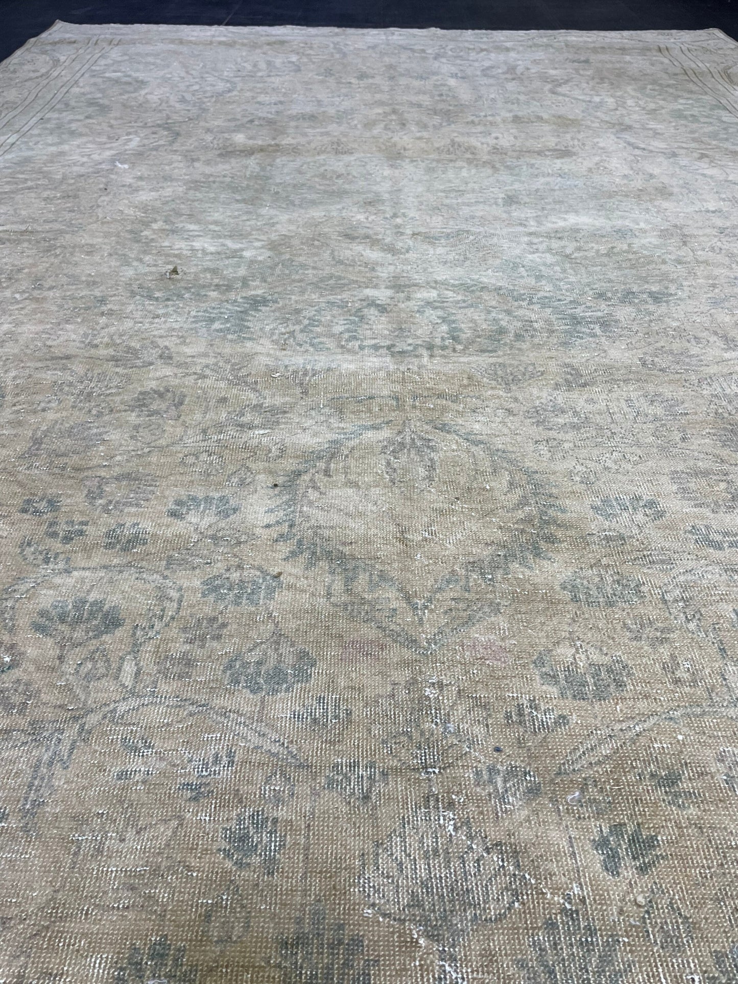 Muted Persian Rugs, 6 x 9.4 Vintage Rug, Oushak Rug, Rustic Rug, Fine Hand Knotted Rug, Farmhouse Rug, Wool Handmade Rug