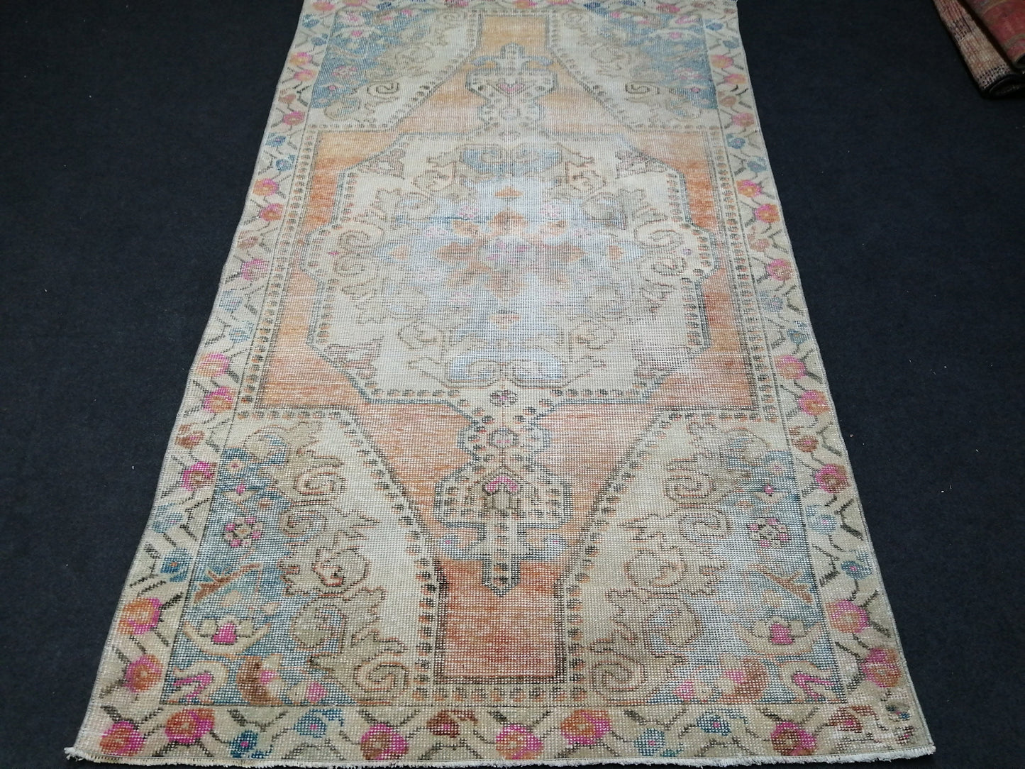 4x7 Rugs, Hand Made Rug, Oushak Rug, Rustic Rug, Bohemian Rug, Rug Runner, Turkish Rug, Farmhouse Rug, Vintage Rug, Wool rug