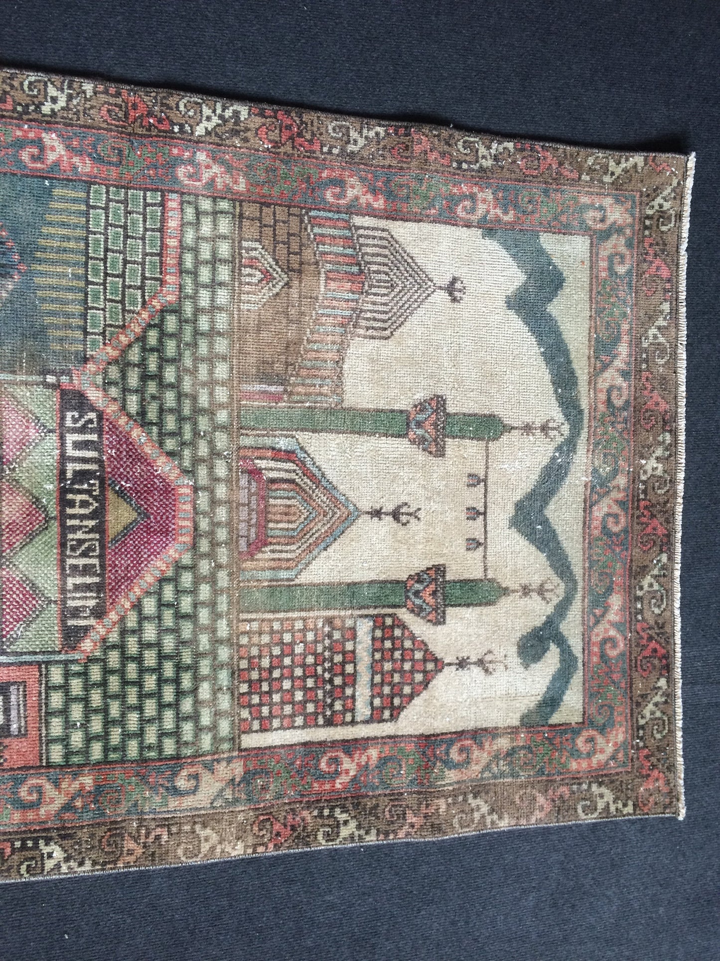 Rugs, Tapestry Rug, Konya Mevlana Rug, Rumi Rug, Bohemian Rug, Rug Runner, Turkish Rug, Farmhouse Rug, Vintage Rug, Wool rug