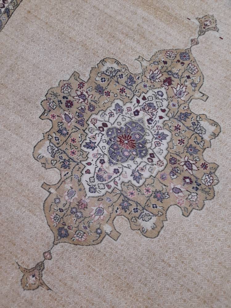 Persian RUG 6.4 x 9.2 Handmade Rug Vintage Oriental Rug Antique Persian Hand Made Rug Fine Knotted Turkish Rug Quality Rug