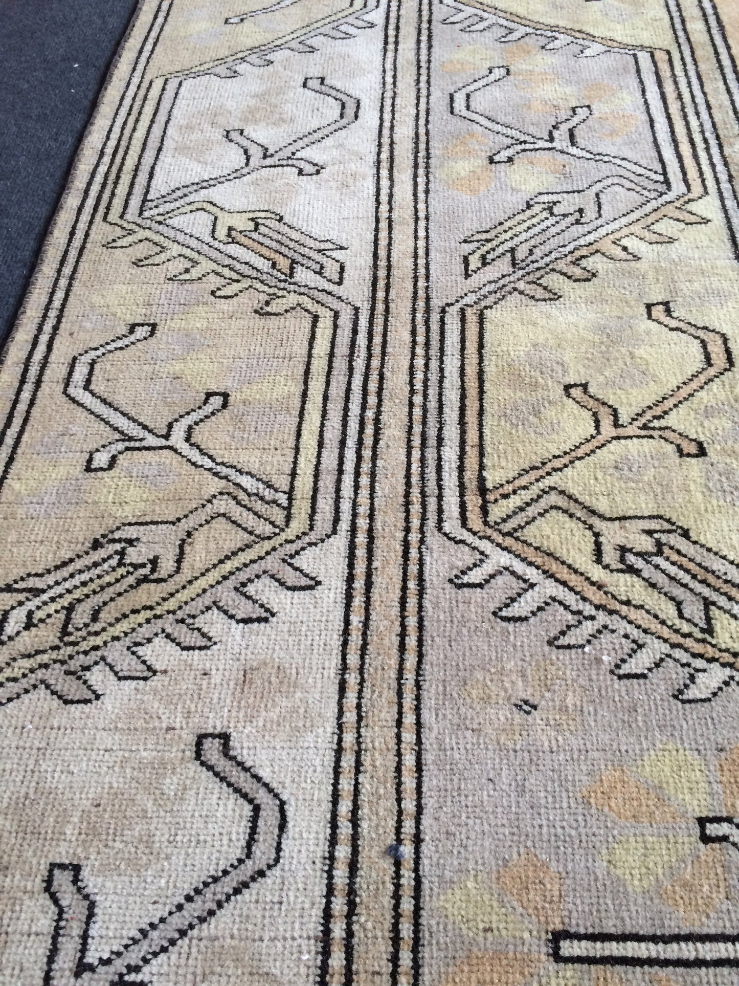 6.2 x 8.8 TURKISH RUG Oushak Rug Vintage Rug Wool Rug Hand Knotted Rug Hand Made Rug
