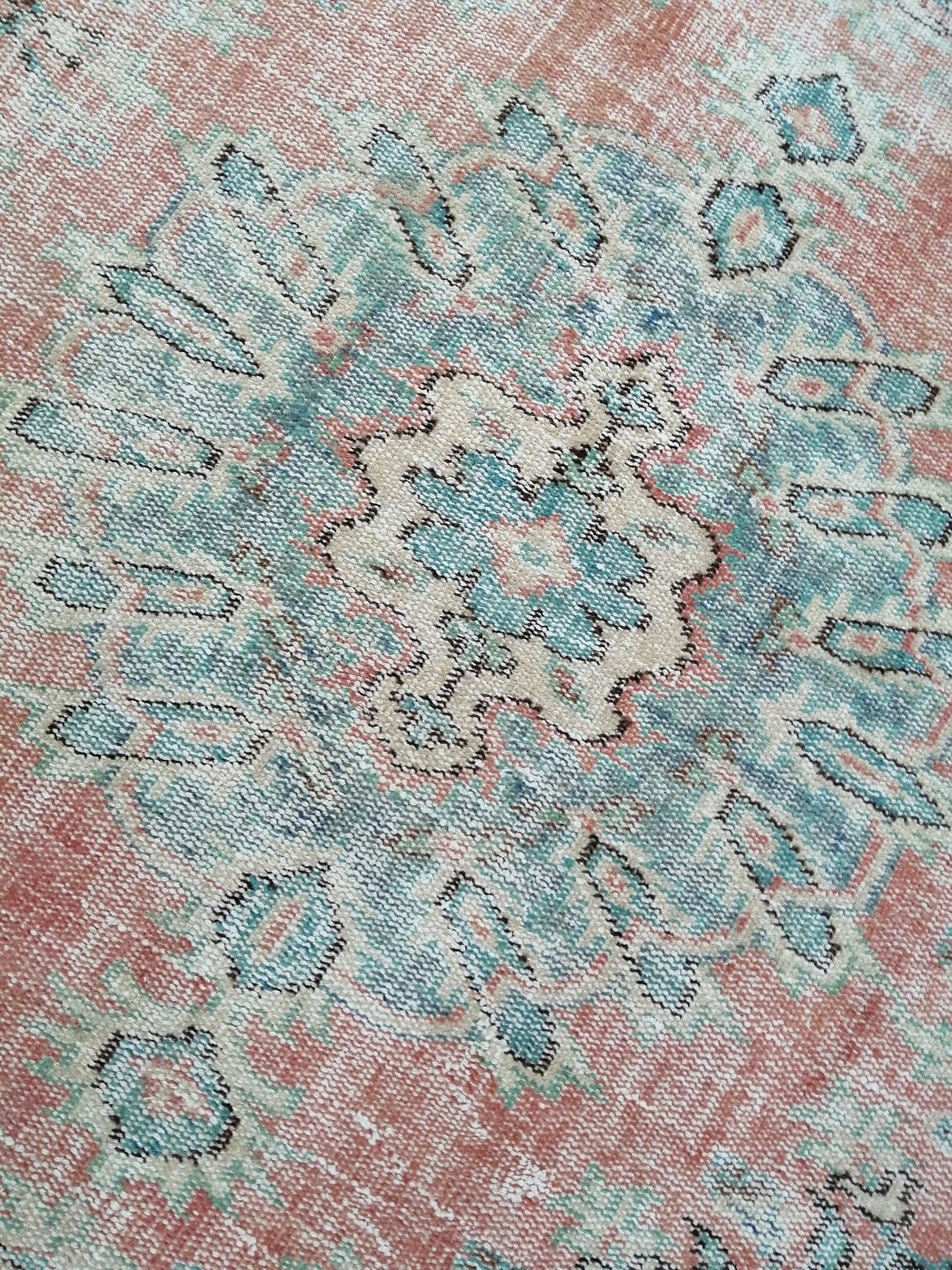 5.7 x 9.4 Rugs, Hand Made Rug, Oushak Rug, Rustic Rug, Bohemian Rug, Rug Runner, Turkish Rug, Farmhouse Rug, Vintage Rug, Wool rug