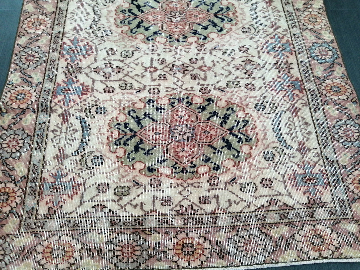 Muted Oriental Runner 8.3 x 4.3 Turkish Runner Rug Vintage Runner Rug Hallway Runner Rug Kitchen Runner Rug Persian Runner Rug