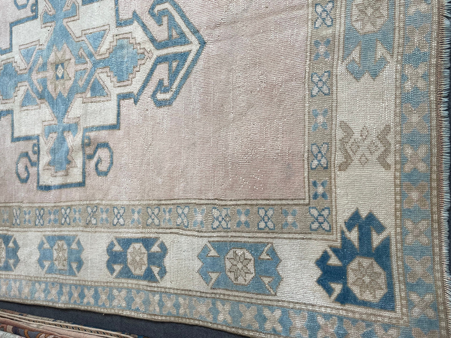 6 x 8 turkish rug - oushak rug, handmade living room rug