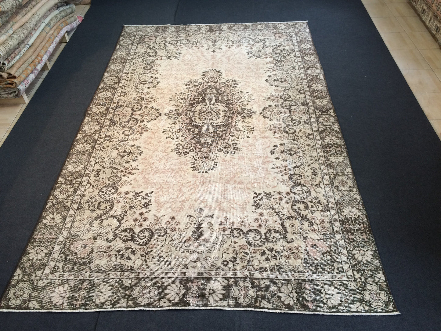 10 x 6.3 Over Sized RUG Large Area Oushak Rugs Wool Oushak Rugs Oushak Rug Hand Made Rugs Turkish Rugs