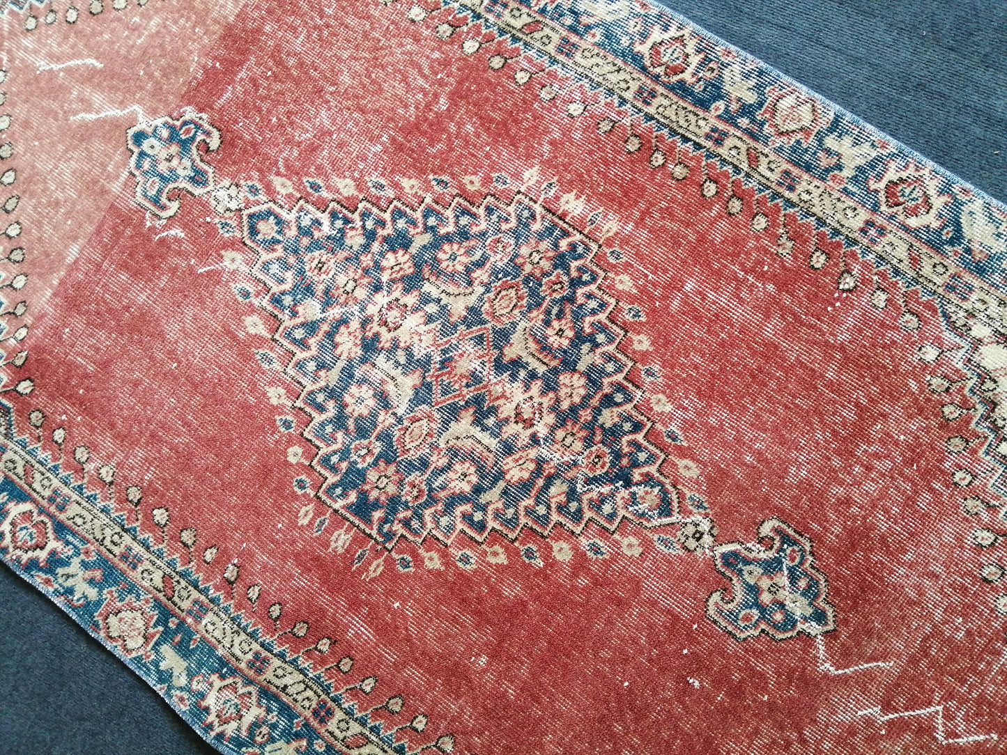 Oushak Rug, Bohemian Rug, Rustic Rug, Antique Rug, Oushak Rugs, Hand woven Rug, Shabbychic Rug, Traditinal Rug, Living room Rugs, wool Rugs
