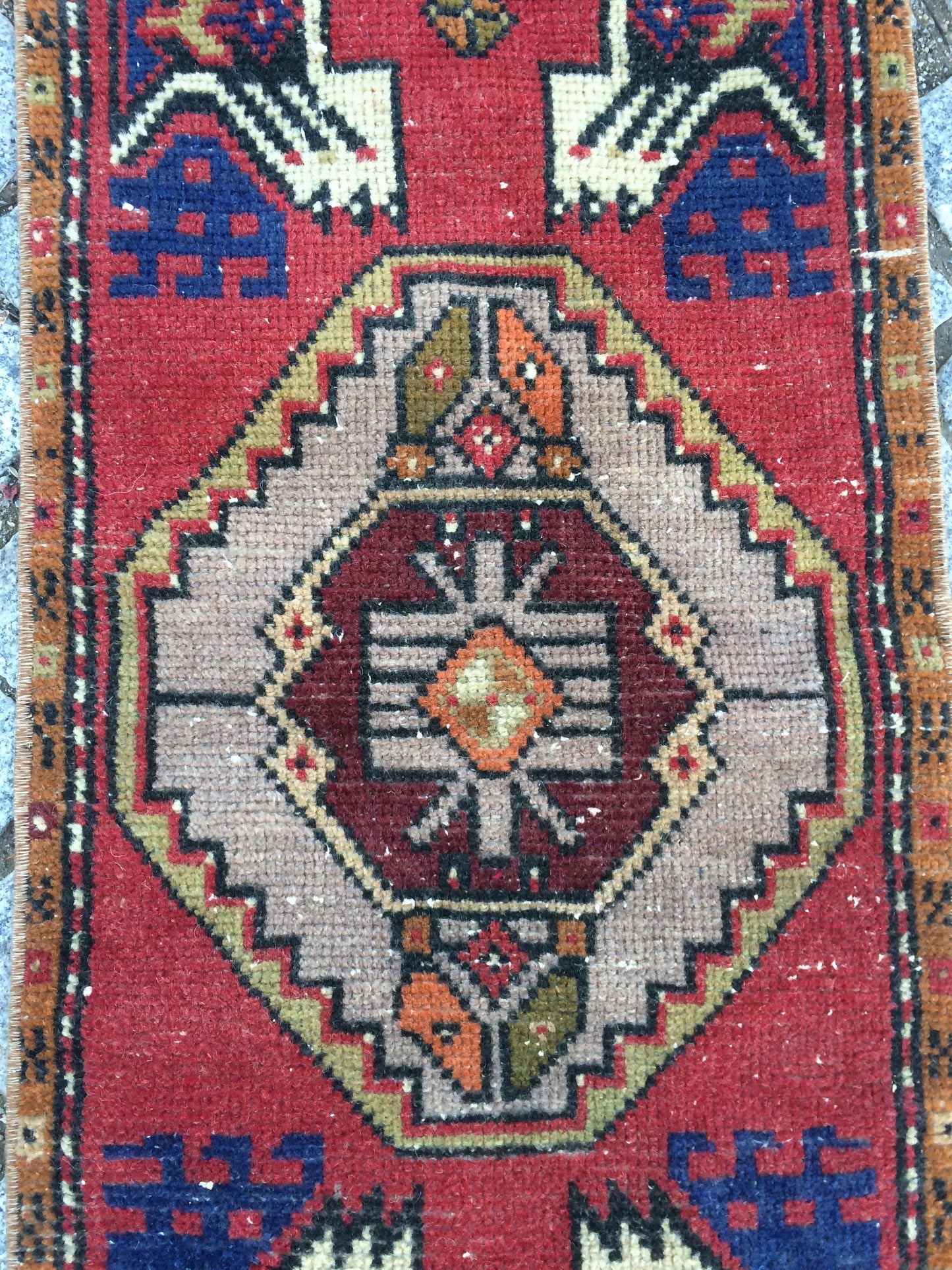 Vintage SMALL AREA TURKISH Rug,Bohemian Rug,Turkish Rug,Antique Rug,Oushak antique Rug,Hand woven Rug,Weaving Rug,Ethnic Rug,Kitchen Rug