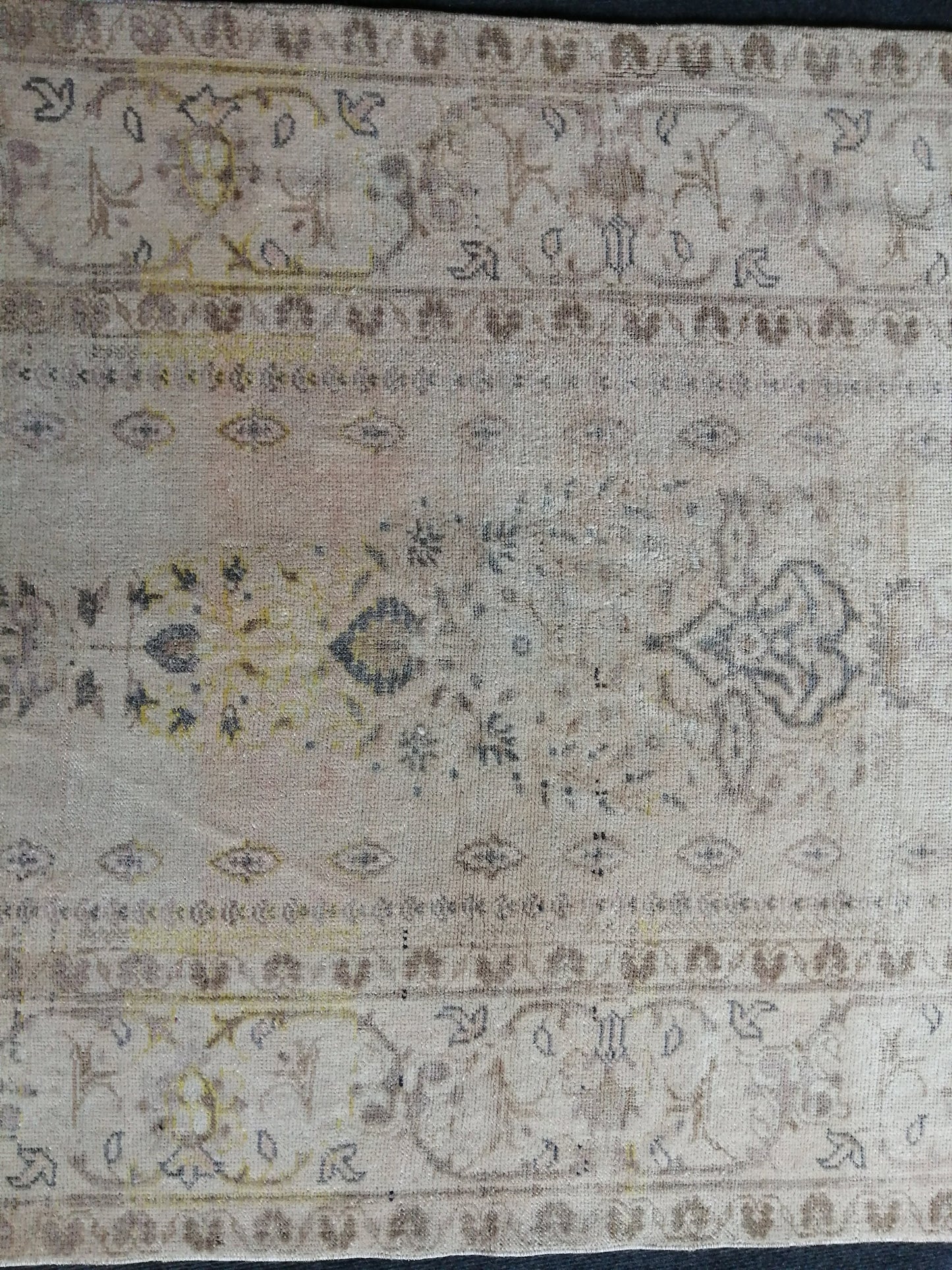 3.5 x 6 Rugs, Hand Made Rug, Oushak Rug, Rustic Rug, Bohemian Rug, Turkish Rug, Farmhouse Rug, Vintage Rug, Wool rug Muted Oriental Rug
