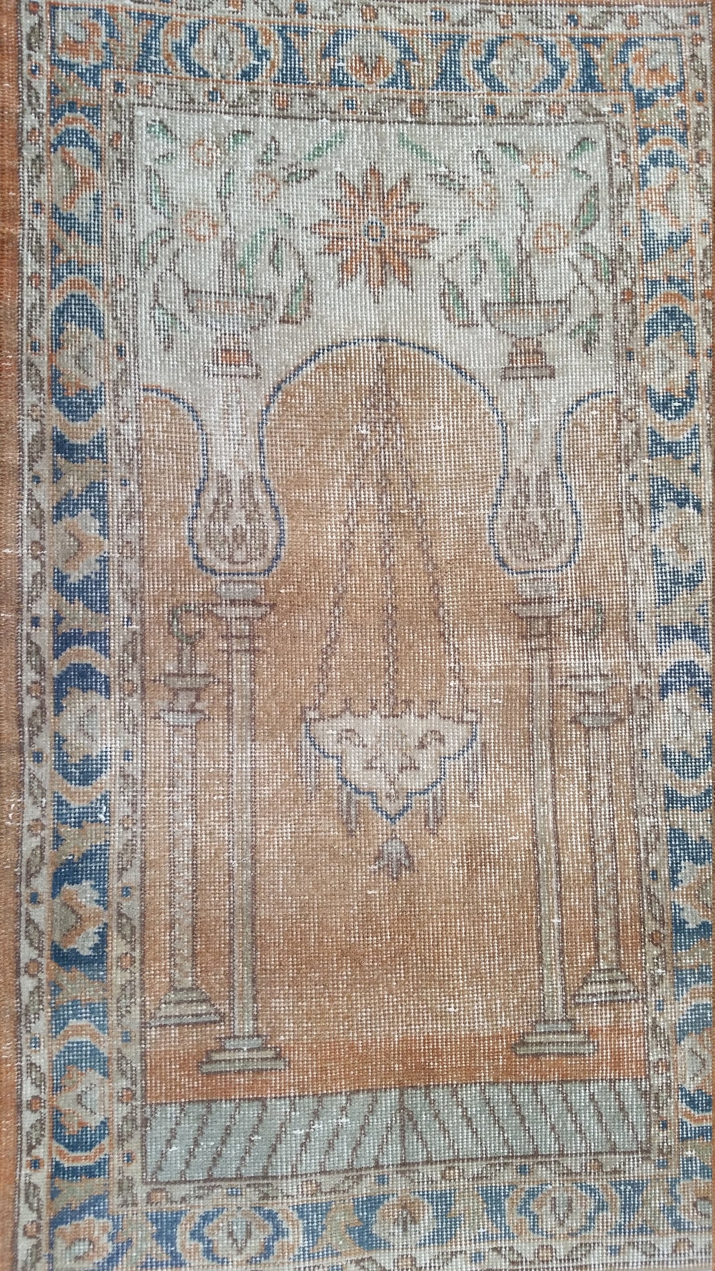 Vintage Rug Turkish Rug Oushak Rug Wool Oushak Rug Vintage Rugs Boho Rug