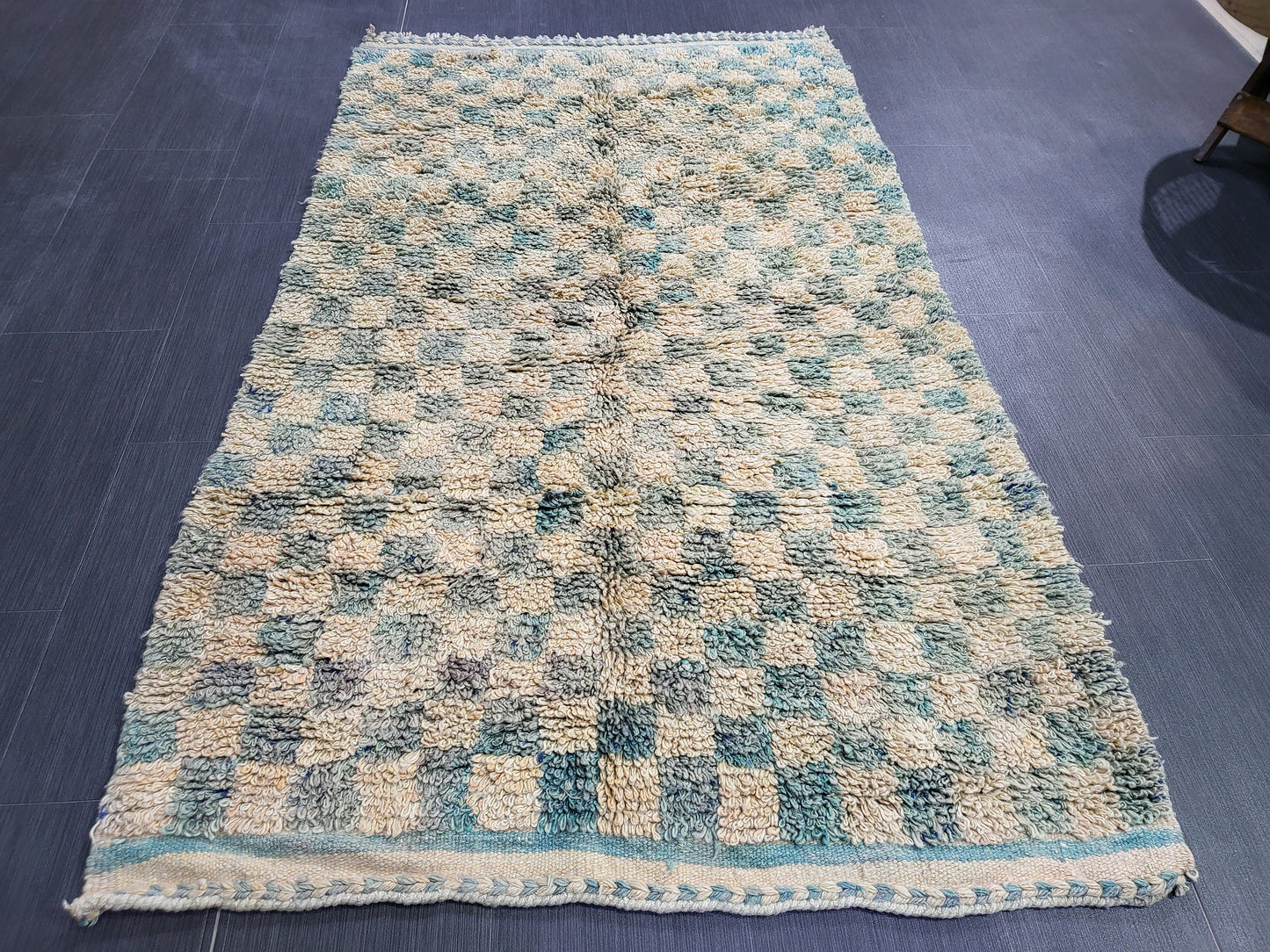 Antique Rug, High Wool Pile Rug, 3.8 x 5.10 Plush Rug,Handmade Rug,Shaggy Hand Knotted Rug,One Of A Kind Rug, Nomad Rug, Rear Rug