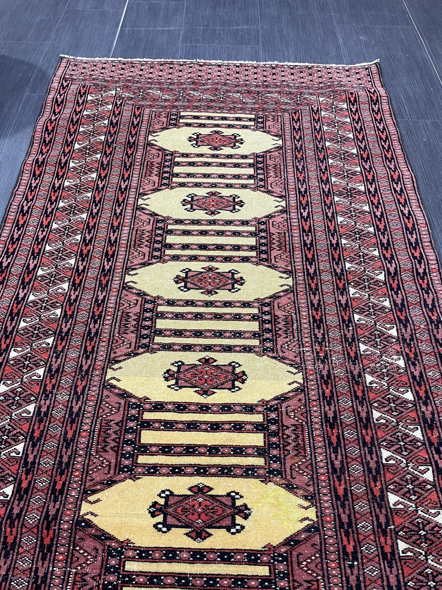 Turkish Rug, Vintage 3x5 Rug, Persian Rug, Oriental Rug, Hallway Rug, Kitchen Rug, Wool Rug Wool Rug Entryway Navy Rug