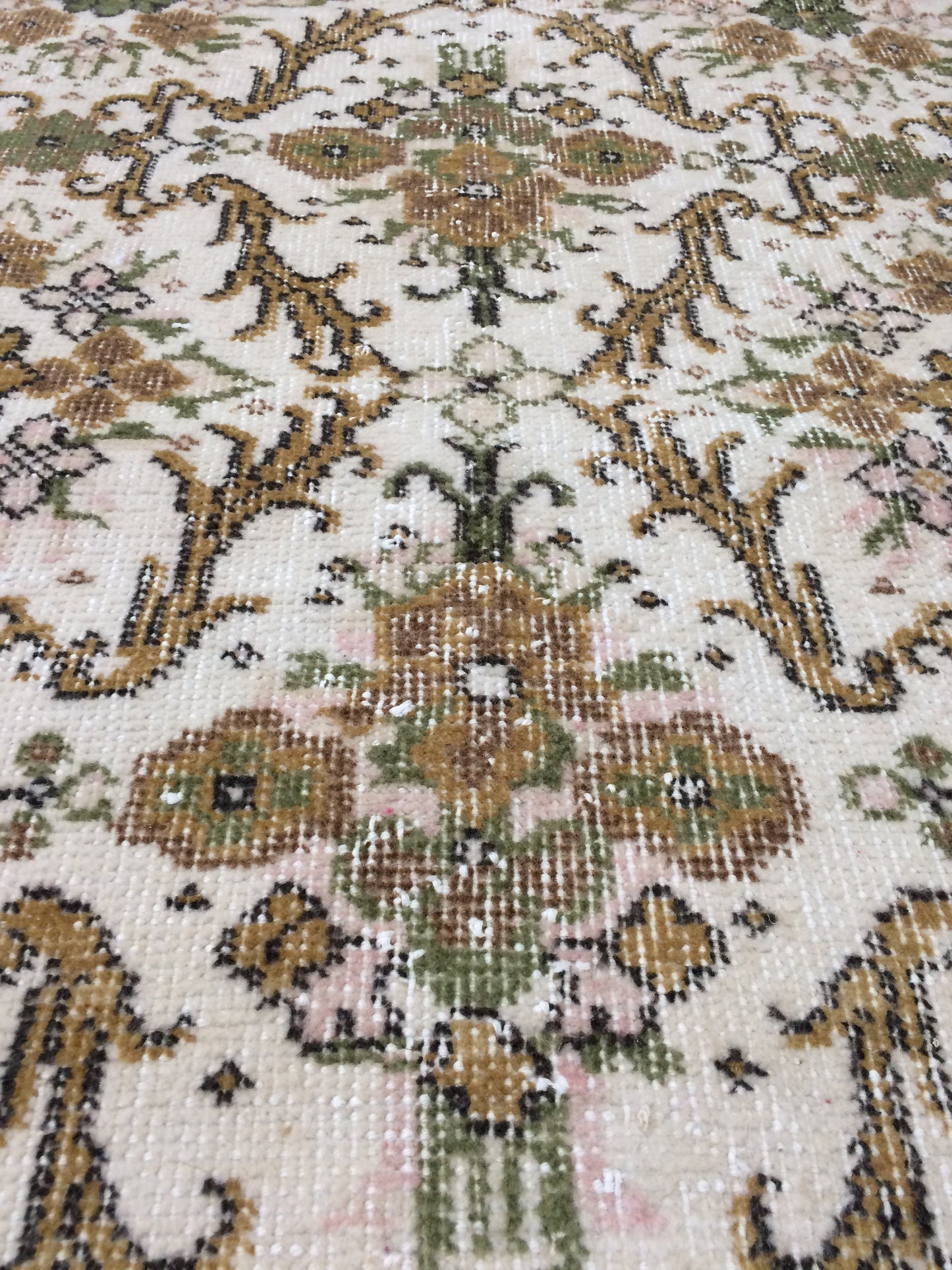4x7 TURKISH RUG, Rugs, Hand Made Rug, Oushak Rug, Rustic Rug, Bohemian Rug, Rug Runner, Farmhouse Rug, Vintage Rug, Wool rug
