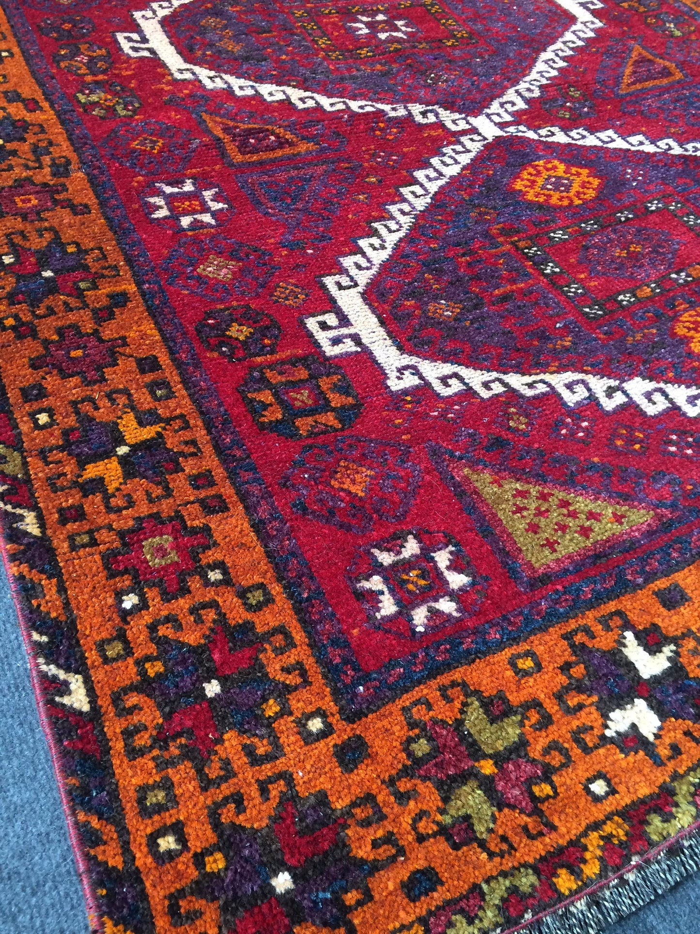 9.8 x 3.9 Persian Runner Rug Turkish Runner Rug Vintage Runner Rug Hallway Runner Rug Wool Runner Rug Wool Oushak Rug