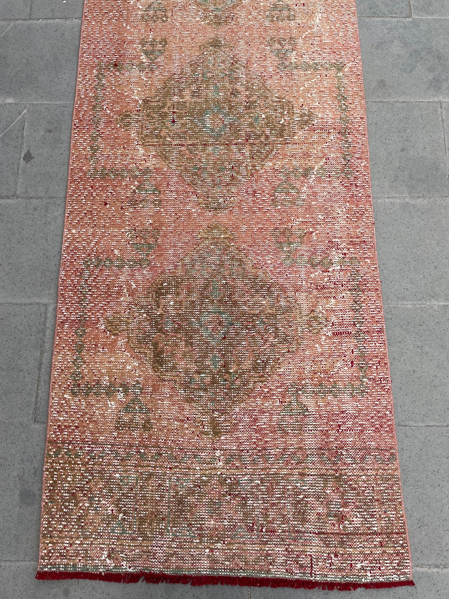 Distressed Vintage Runner Extra Long Turkish Runner 2.7 x 19.7 Stair Runner Rug Vintage Runner XL Oriental Runner Staircase Handmade Runner