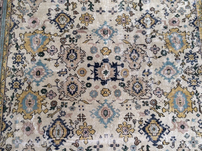 Green Turkish Rug,Oushak Rug,Turkish Rug