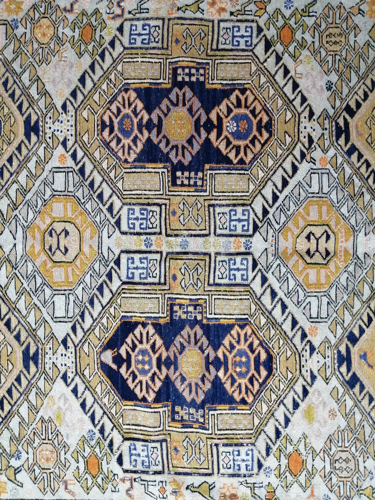 Soumak Rug 5.9 x 4.4 Silk Rug Vintage Rug Oriental Flatwoven Rug Turkish Rug, Bohemian Rug Oushak Rug