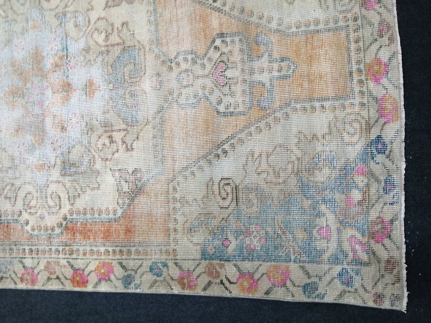 4x7 Rugs, Hand Made Rug, Oushak Rug, Rustic Rug, Bohemian Rug, Rug Runner, Turkish Rug, Farmhouse Rug, Vintage Rug, Wool rug