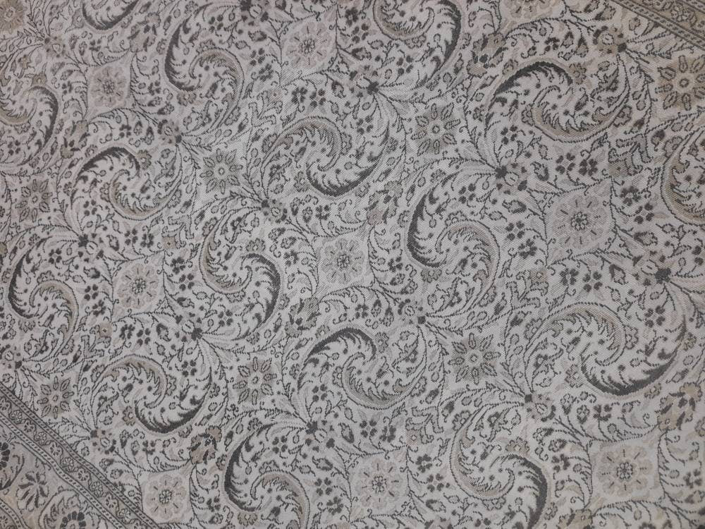MUTED TURKISH RUG 6.5 x 9.4 Neutral Oushak Rug Vintage Oushak Rug Vintage Rug Wool Hand Made Rug Neutral Persian Rug Vintage Oriental Rug