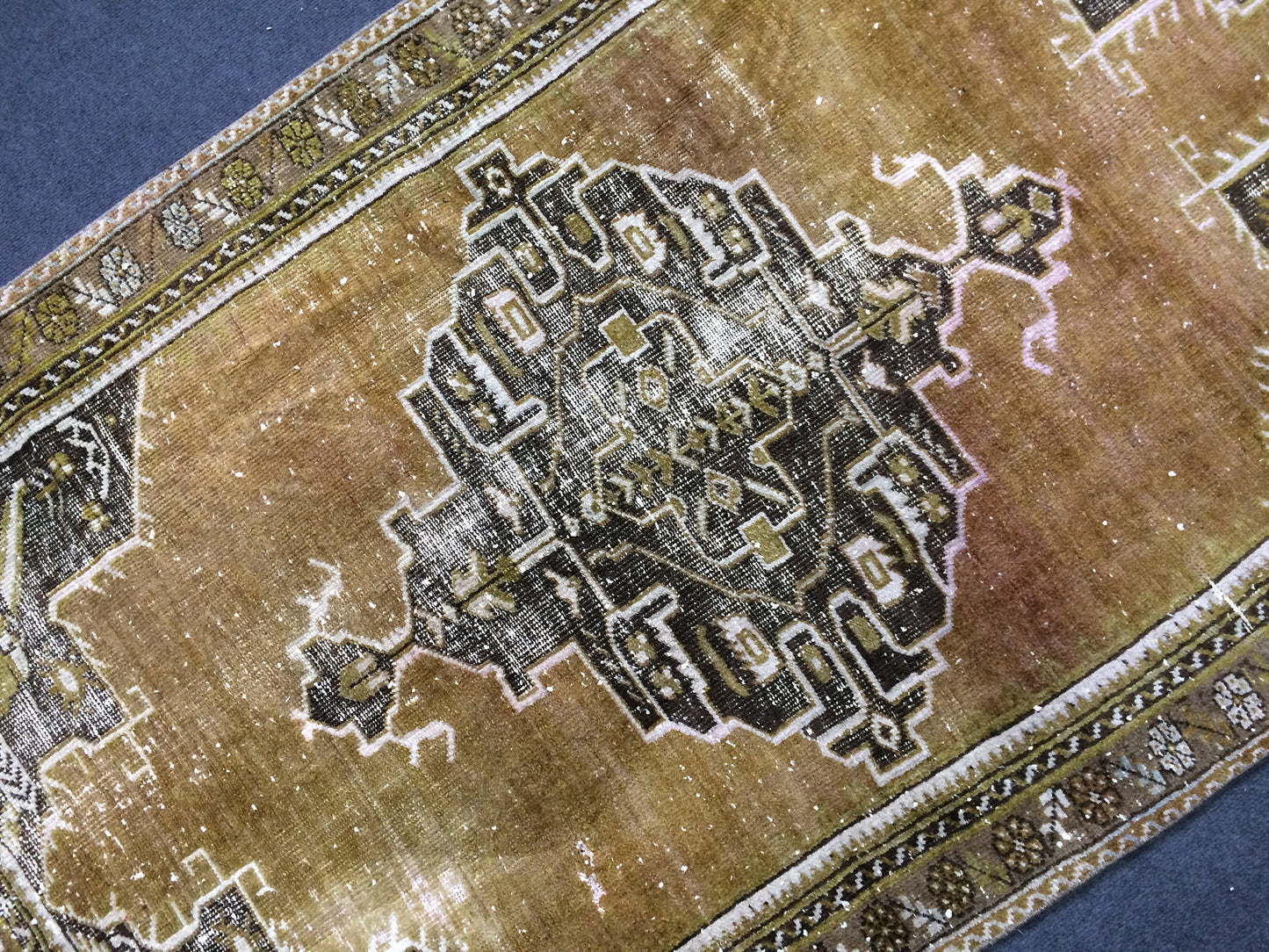 6 x 3.9 OUSHAK RUG TURKISH Oushak Rug Vintage Rugs Oushak Rug Hand Made Rugs Vintage Turkish Rug