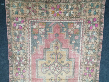 4 x 8.6 Rugs, Hand Made Rug, Oushak Rug, Rustic Rug, Bohemian Rug Oriental Turkish Rug, Farmhouse Rug, Vintage Rug, Wool rug