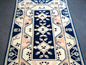 5.3 x 7.8 Vintage Rug, Hand Knotted Blue Rug, Oushak Rug, Wool Handmade Rug, Persian Rug, Vintage Turkish Rug, Farmhouse Rug