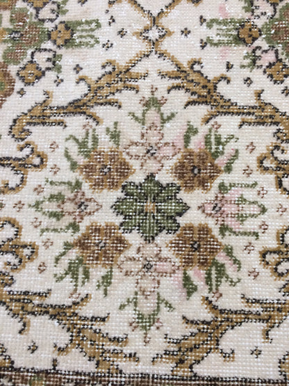 4x7 TURKISH RUG, Rugs, Hand Made Rug, Oushak Rug, Rustic Rug, Bohemian Rug, Rug Runner, Farmhouse Rug, Vintage Rug, Wool rug