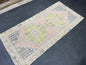 Vintage RUG 4 x 8.7 TURKISH Rug Oriental Rug Vintage Oushak Rug Vintage Persian Wool Rug Hand Made Rugs Vintage Turkish Rug Discounted Rugs
