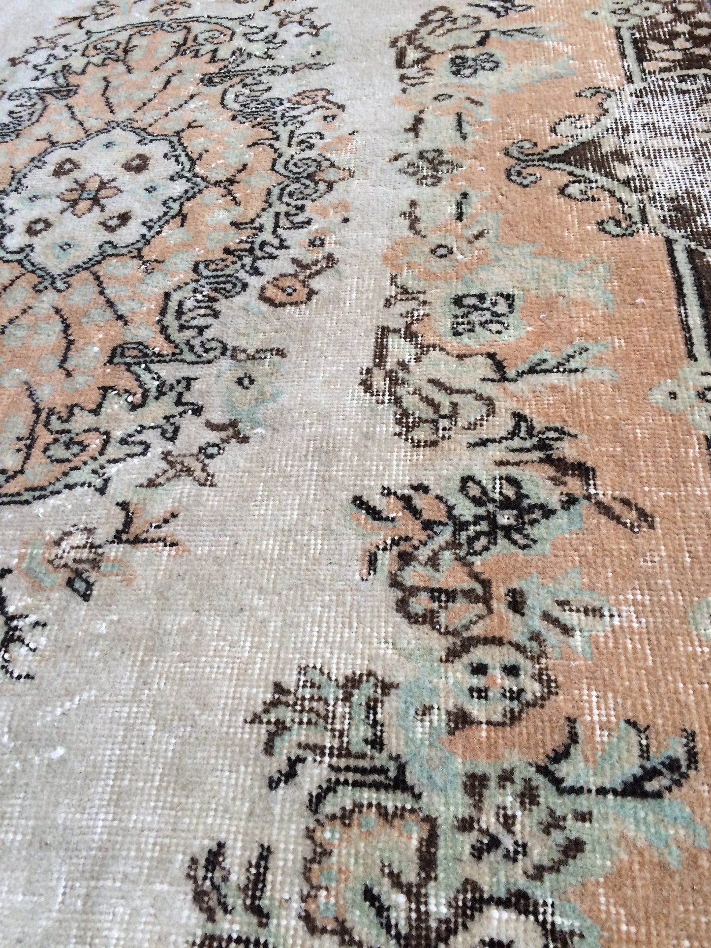 7.2 x 4 Rugs, Hand Made Rug, Oushak Rug, Rustic Rug, Bohemian Rug, Rug Runner, Turkish Rug, Farmhouse Rug, Vintage Rug, Wool rug