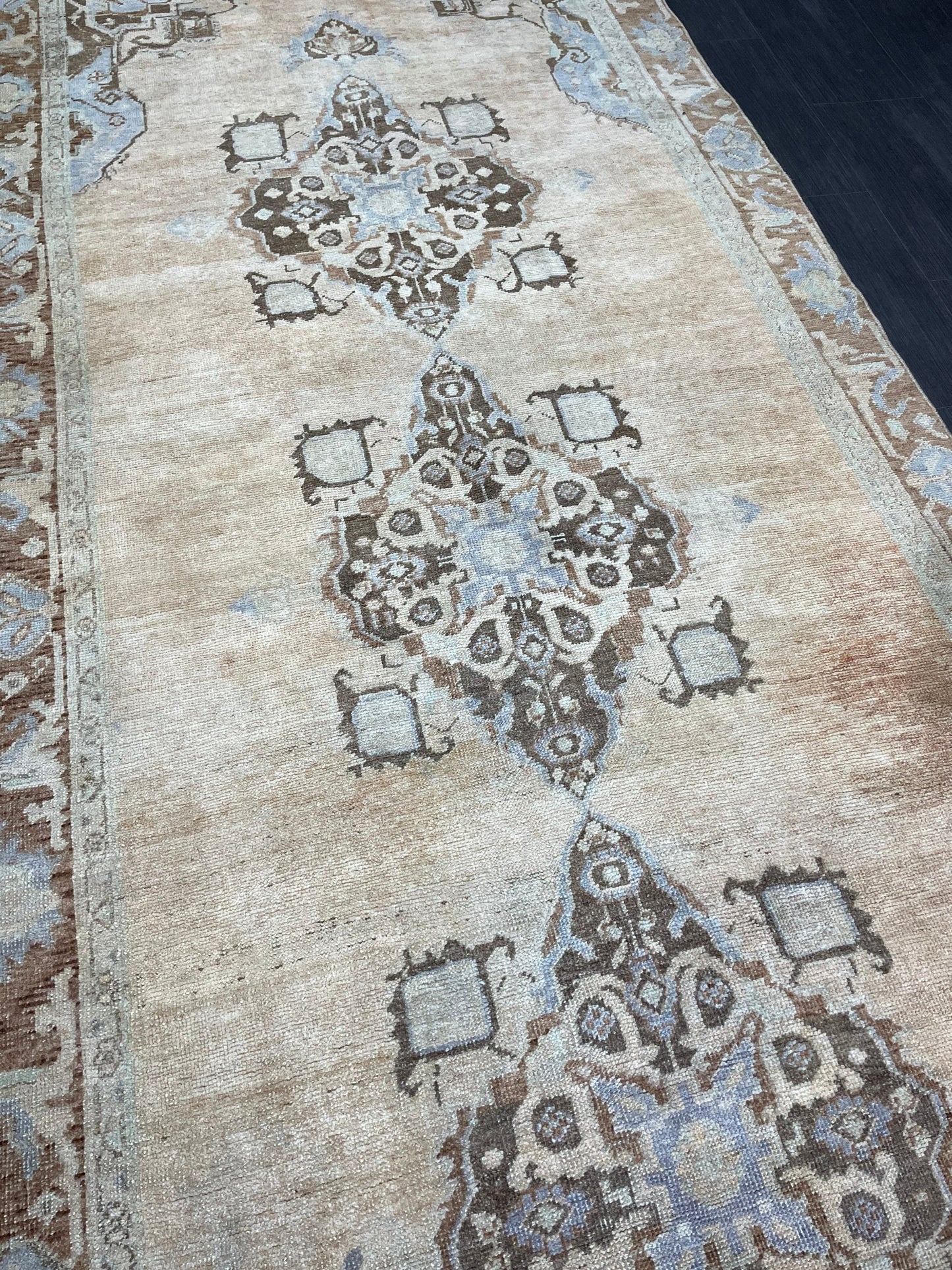 Turkish Rug, Muted Handknotted 4.5 x 8.3 Rug, Handmade Rug, Persian Rug, Vintage Wool Rug, Turkish Kitchen Rug