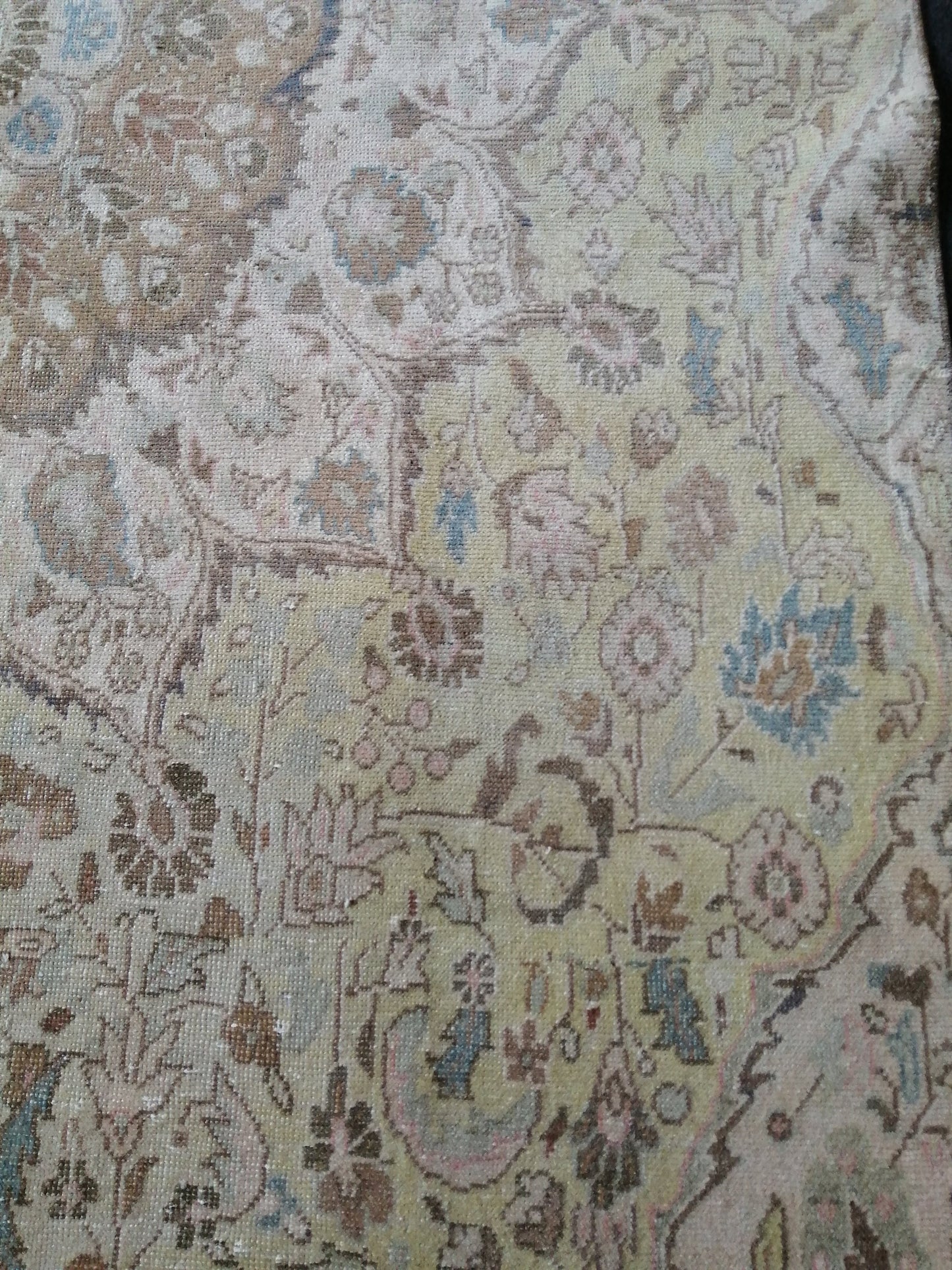 6x11 Large OUSHAK RUG TURKISH Oushak Rug Vintage Oushak Muted Rug Vintage Runner Rug Wool Distressed Rug Hand Made Rugs Vintage Turkish Rug