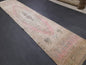 Staircase Runner Rug 2.7 x 12.2 Vintage Turkish Runner Oriental Runner Oushak Runner Rug