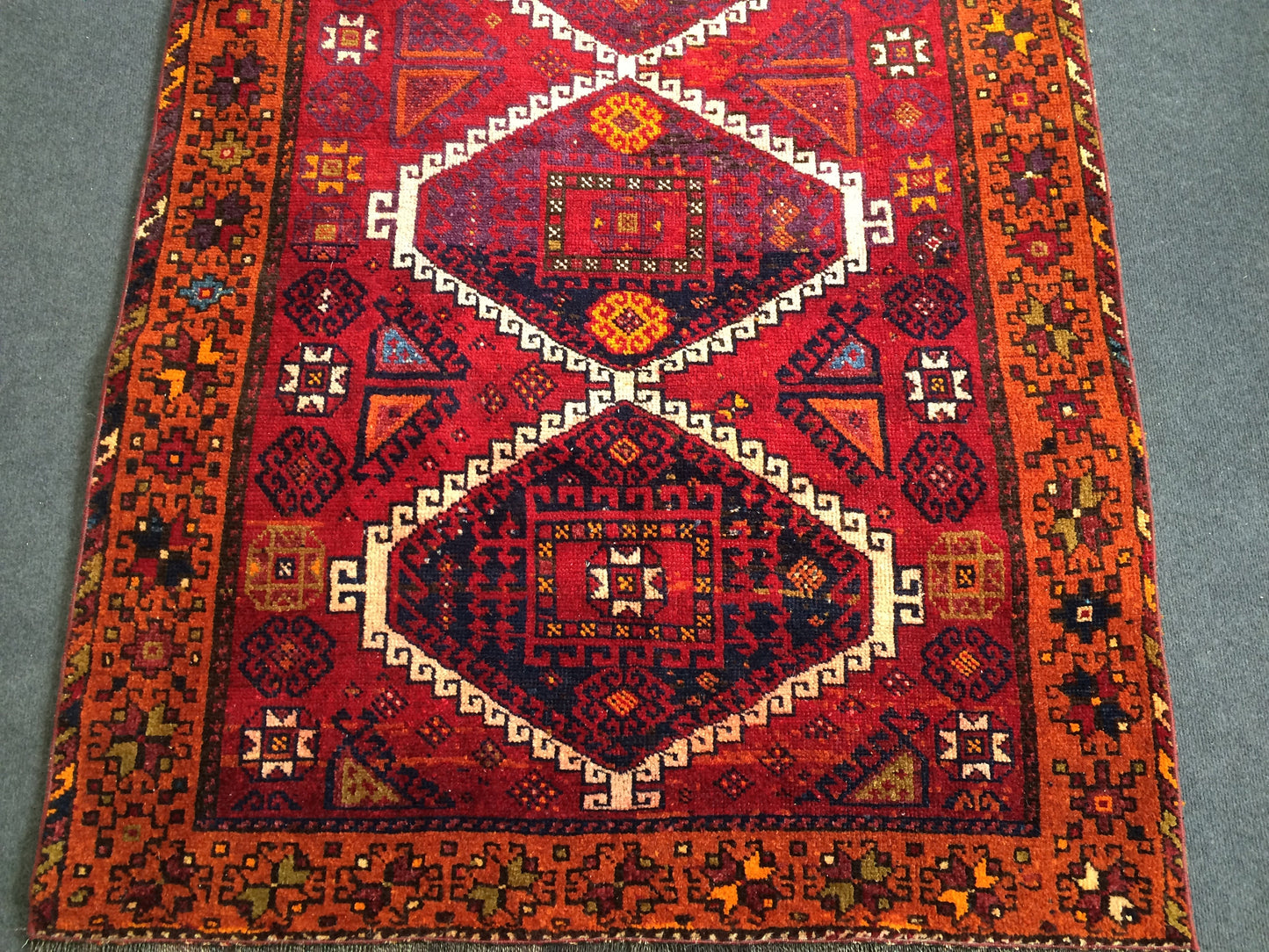 9.8 x 3.9 Persian Runner Rug Turkish Runner Rug Vintage Runner Rug Hallway Runner Rug  Wool Runner Rug Wool Oushak Rug
