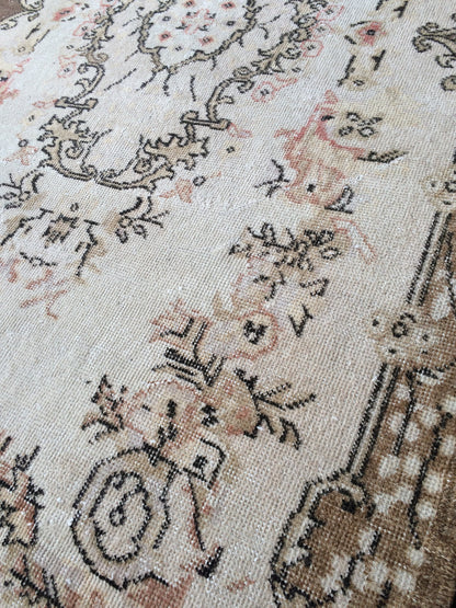 Rug, MUTED Rug, Oushak Rugs, Rustic Rugs, Boho Rug, Vintage Rugs, Turkish Rugs Runner, Farmhouse Rug, Vintage Rugs, 6 x 4 ft Rugs