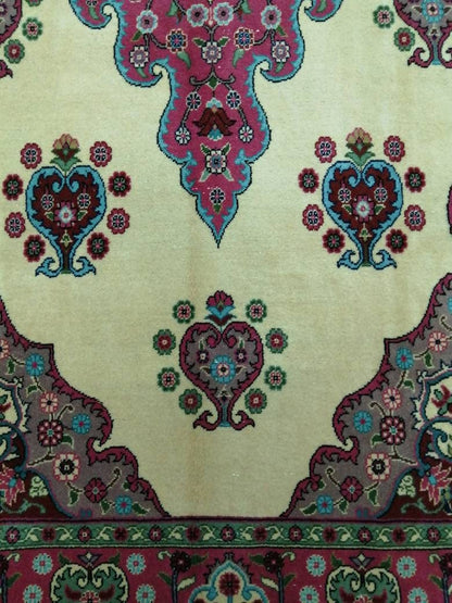 Quality Vintage Rug 5x9 Vintage Rug Turkish Rug Oushak Rug Turkish Oushak Rug, Oushak Rug, Wool Rug Fine Hand Knotted Rug