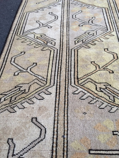6.2 x 8.8 TURKISH RUG Oushak Rug Vintage Rug Wool Rug Hand Knotted Rug Hand Made Rug