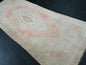 Muted Oushak Runner Rug Turkish Runner Rug Vintage Runner Rug Hallway Runner Rug Kitchen Runner Rug Wool Runner Rug Muted Wool Rug