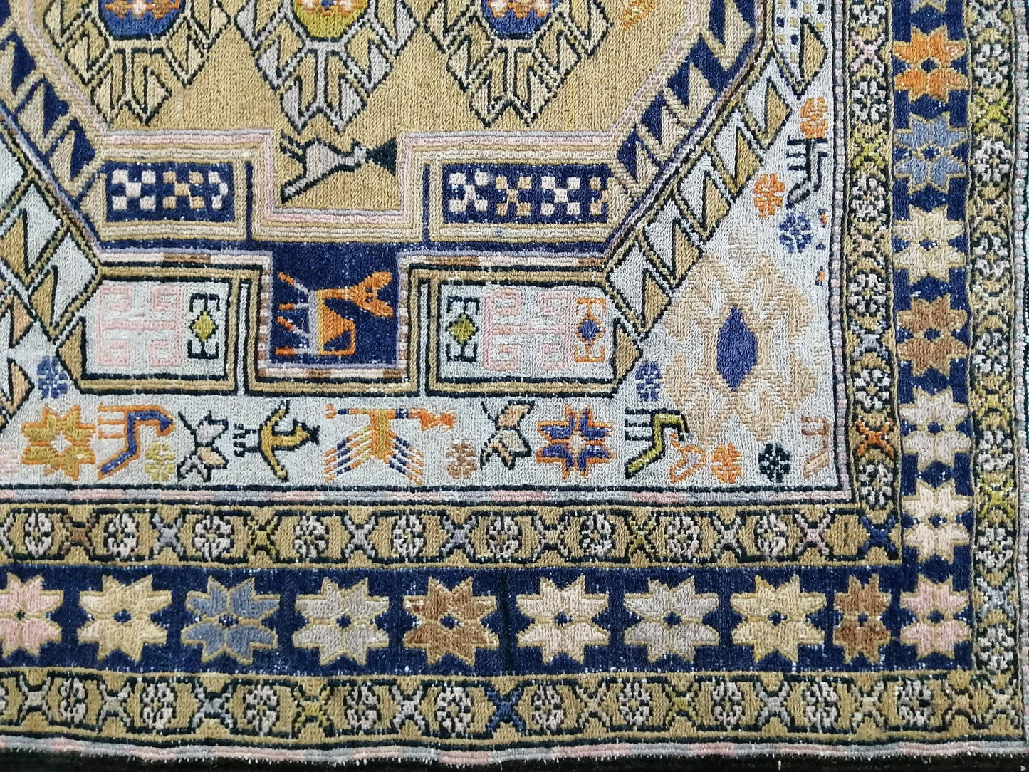 Soumak Rug 5.9 x 4.4 Silk Rug Vintage Rug Oriental Flatwoven Rug  Turkish  Rug, Bohemian Rug Oushak Rug