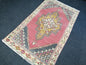 6 x 3.5  Turkish Rug, Oushak Rug, Oushak Rugs, Wool Oushak Rug, Blue Oushak Runner Rugs, Muted Rug, Vintage Rug, Hand Made Rug