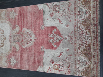 Muted Runner Rug Turkish Runner Rug Vintage 3 x 10.6 Runner Rug Hallway Runner Rug Kitchen Runner Rug Kitchen Wool Runner Rug Hallway Runner