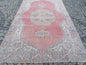 11'x6'7 large oushak rug, living room rug, handmade wool rug, are rug