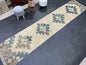 Antique Runner Rug 2.7 x 12.8 Persian Runner Rug Wool Oushak Rug Oushak Runner Rug Long Turkish Runner Rug Kitchen Runner Rug Hallway Runner