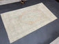 MUTED Vintage RUG 5x9 TURKISH Oushak Rug Vintage Hand Knotted Rug Antique Persian Hand Made Rugs Turkish Rug Handmade Wool Rug