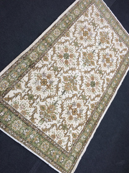 4x7 TURKISH RUG, Rugs, Hand Made Rug, Oushak Rug, Rustic Rug, Bohemian Rug, Rug Runner, Farmhouse Rug, Vintage Rug, Wool rug