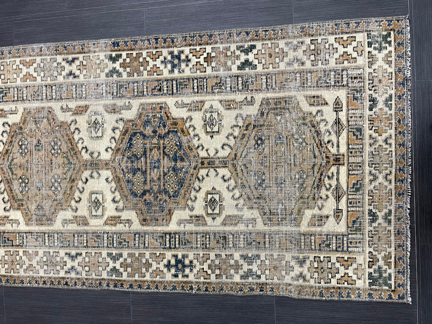 Vintage Persian Runner 2.8 x 11 Rug Antique Runner Rug Handmade Runner Staircase Runner Distressed Runner Wool Runner Rug Oriental Runner