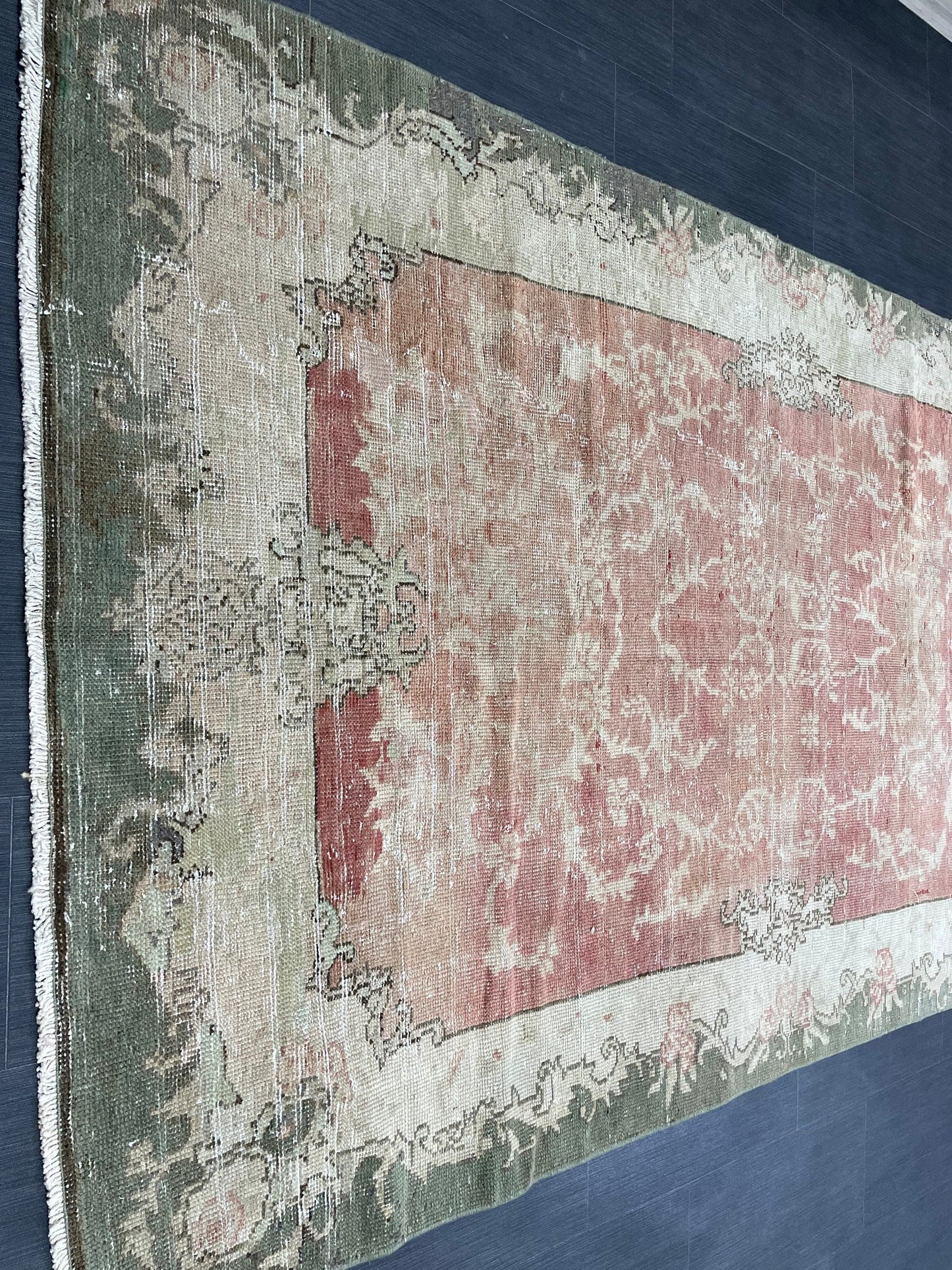 Antique OUSHAK RUG 4.6 x 8 Vintage Rug Vintage Rug Wool Rug Hand Made Rugs Vintage Turkish Rug wholesalerugs