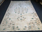 9.2 x 6 Vintage Rug TURKISH HAND MADE Rug Vintage Turkish Rug Oushak Rugs Muted Rug Turkish Oushak Rug, Vintage Oushak Rug 6x9 Wool Rug
